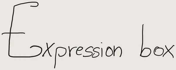Expression box